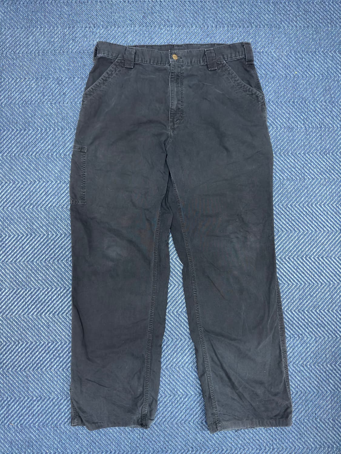 칼하트 워크팬츠 B151 BLK 36 X 35 상품이미지1