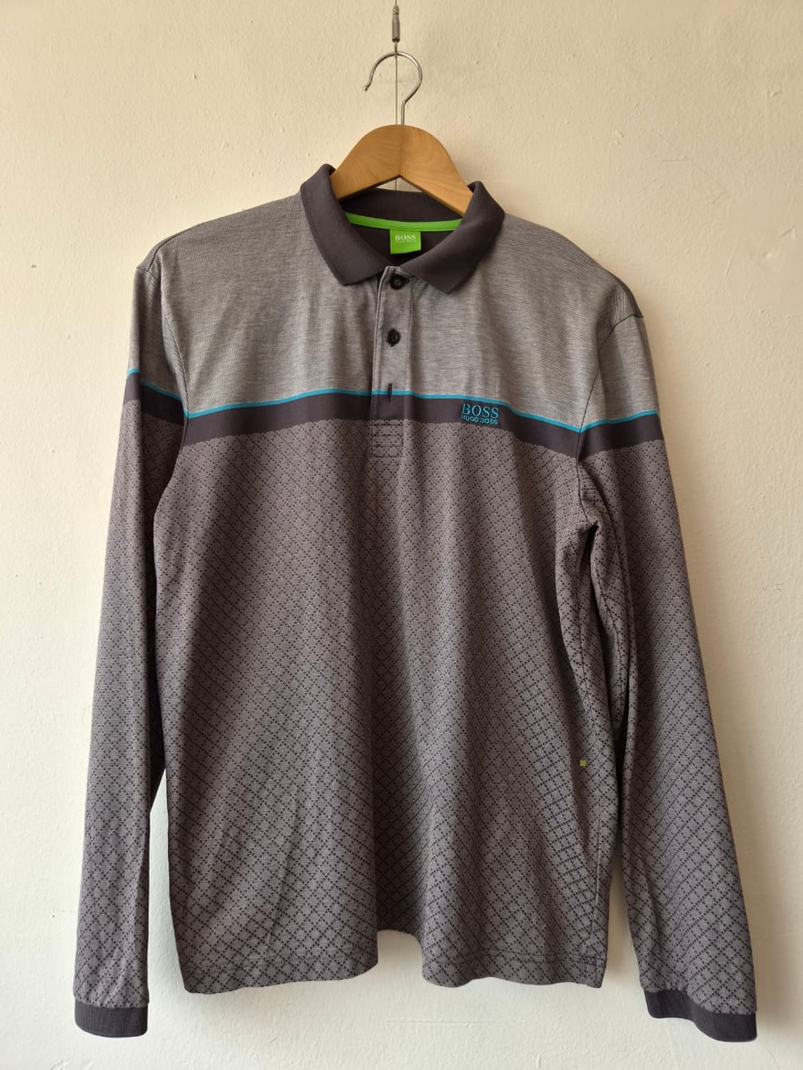 휴고보스 남성 긴팔PK카라티셔츠 M사이즈 상품이미지2