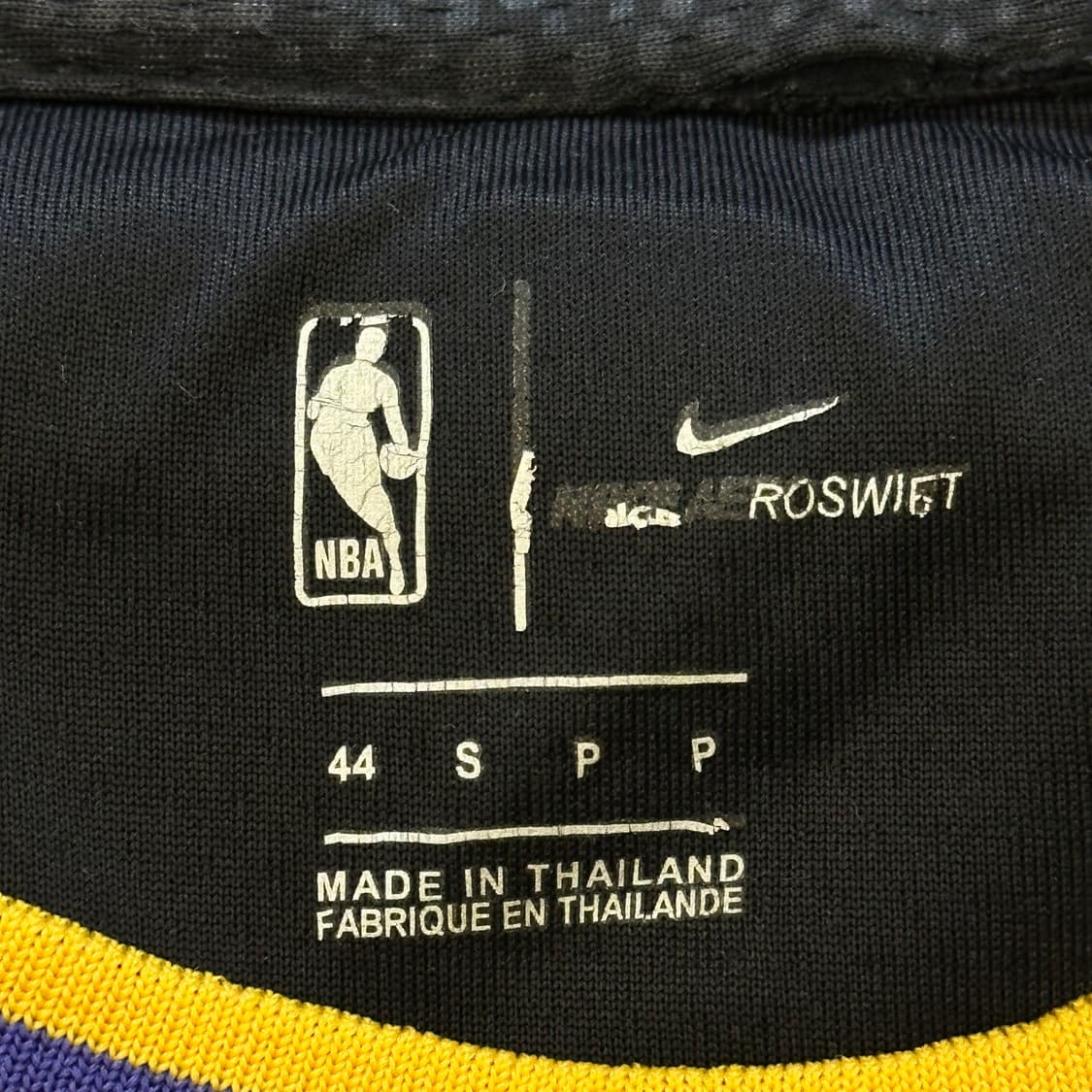S 나이키 NBA LA 레이커스 17/18 시즌 No.14 잉그램 유니폼 상품이미지4