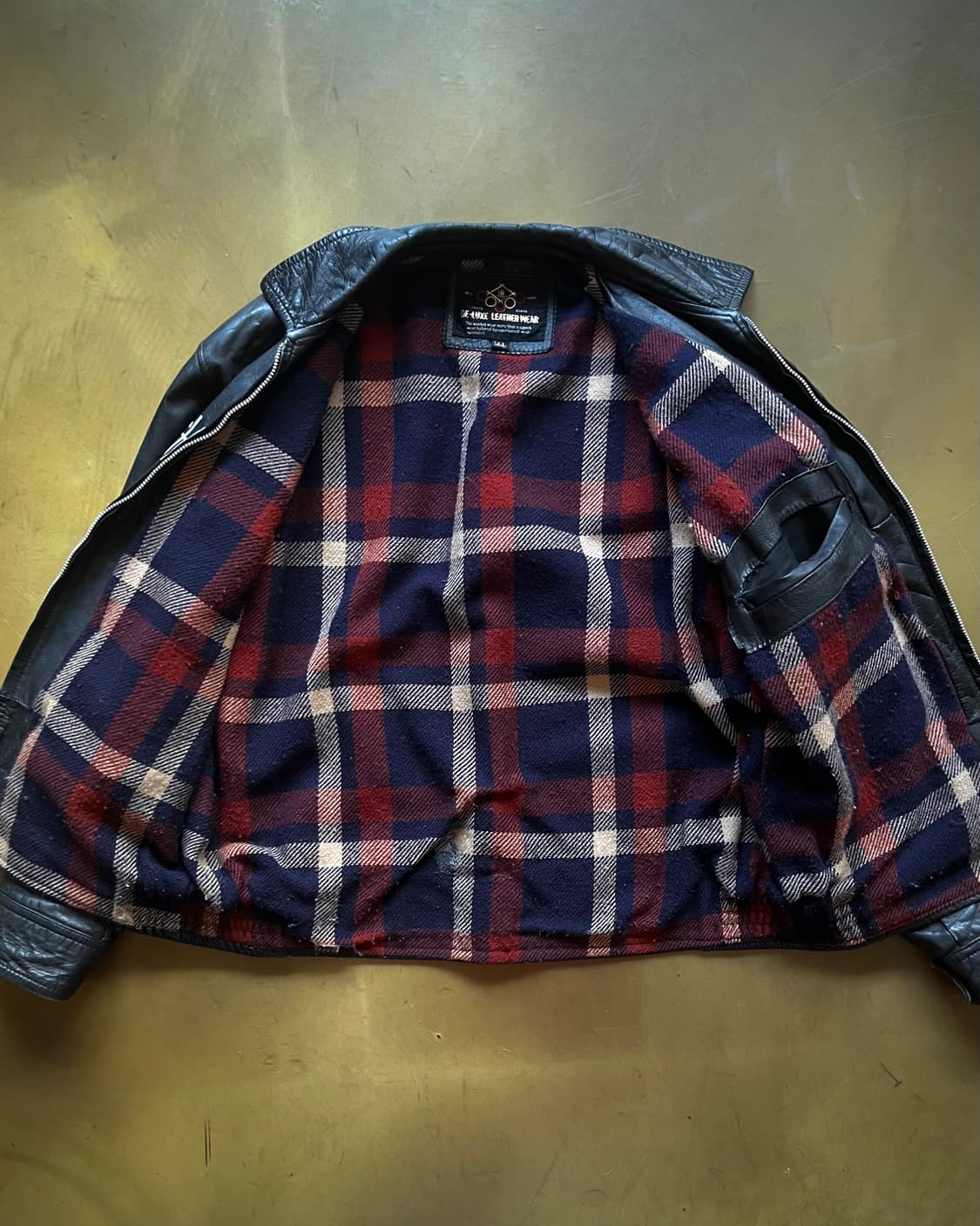 Death Note Hand Painted Leather Bomber 상품이미지8