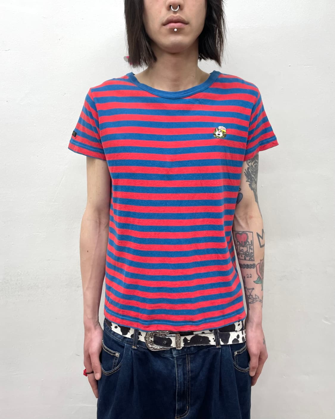 Jam Stripe Bear T-shirt 상품이미지1