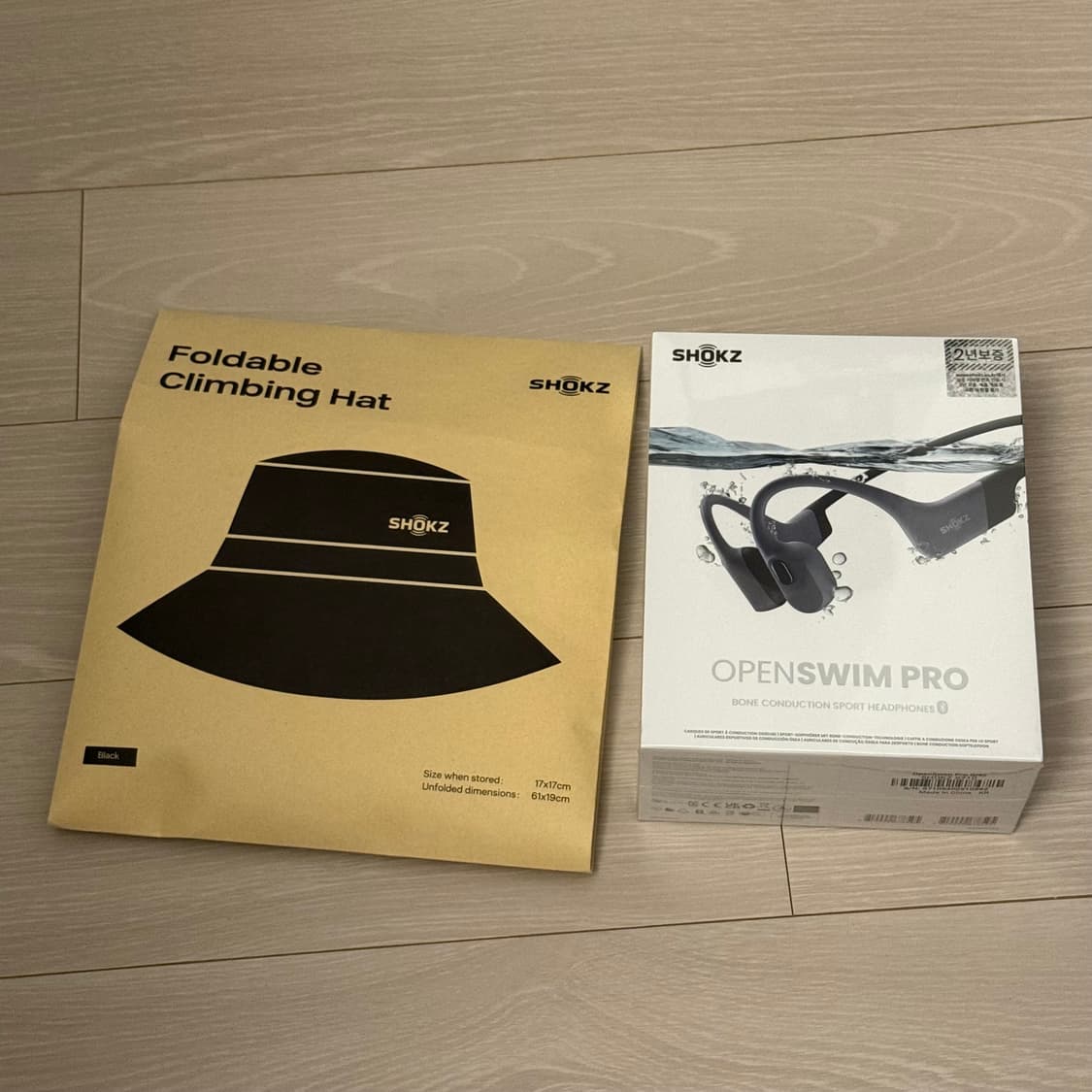Shokz 샥즈 오픈스윔 프로 골전도 이어폰 + 사은품 상품이미지1