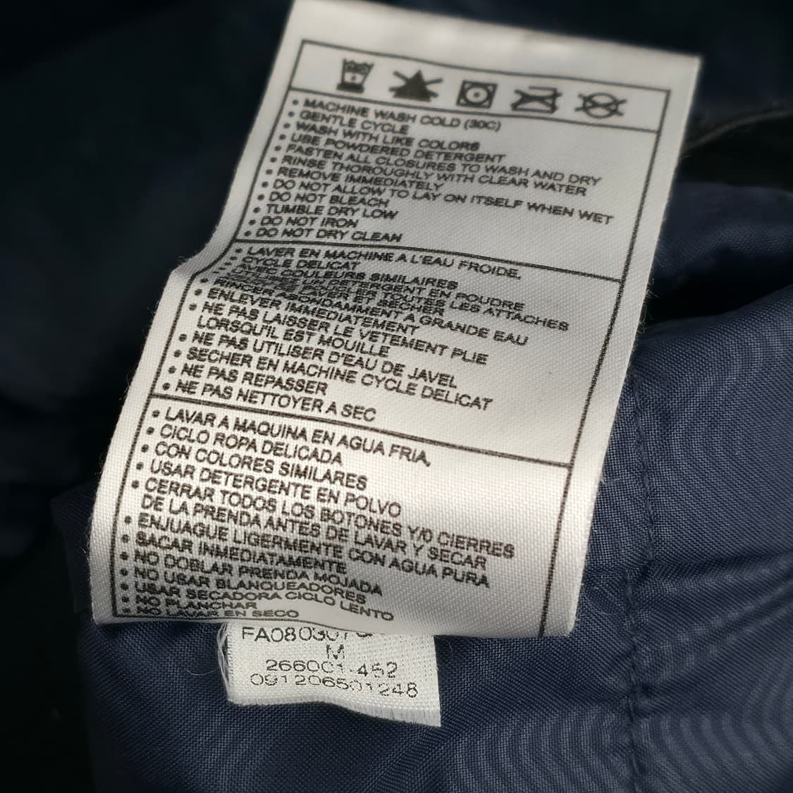 [M] 나이키 네이비 바람막이 점퍼 상품이미지6