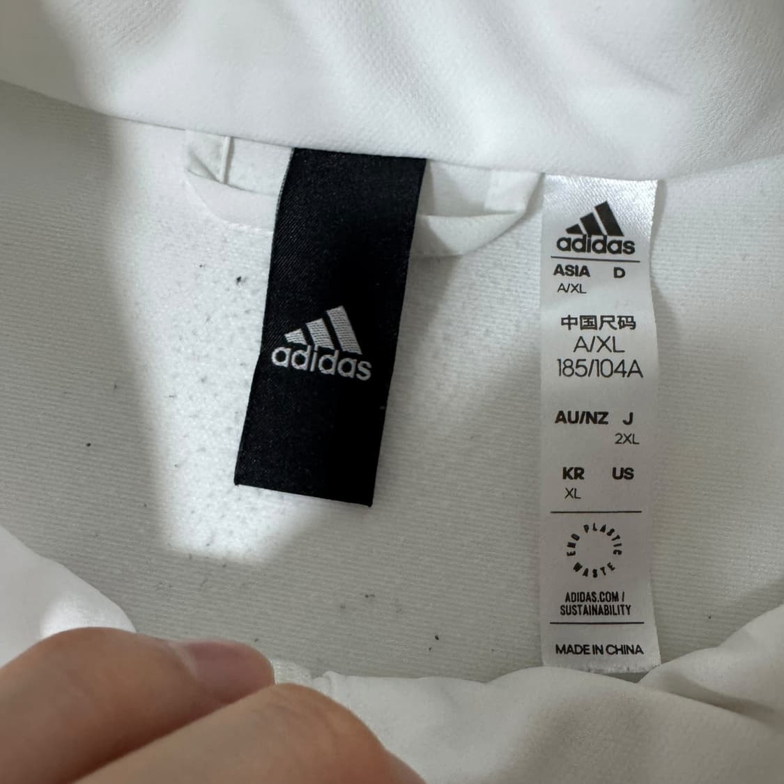 아디다스 화이트 트랙탑 자켓 상품이미지3