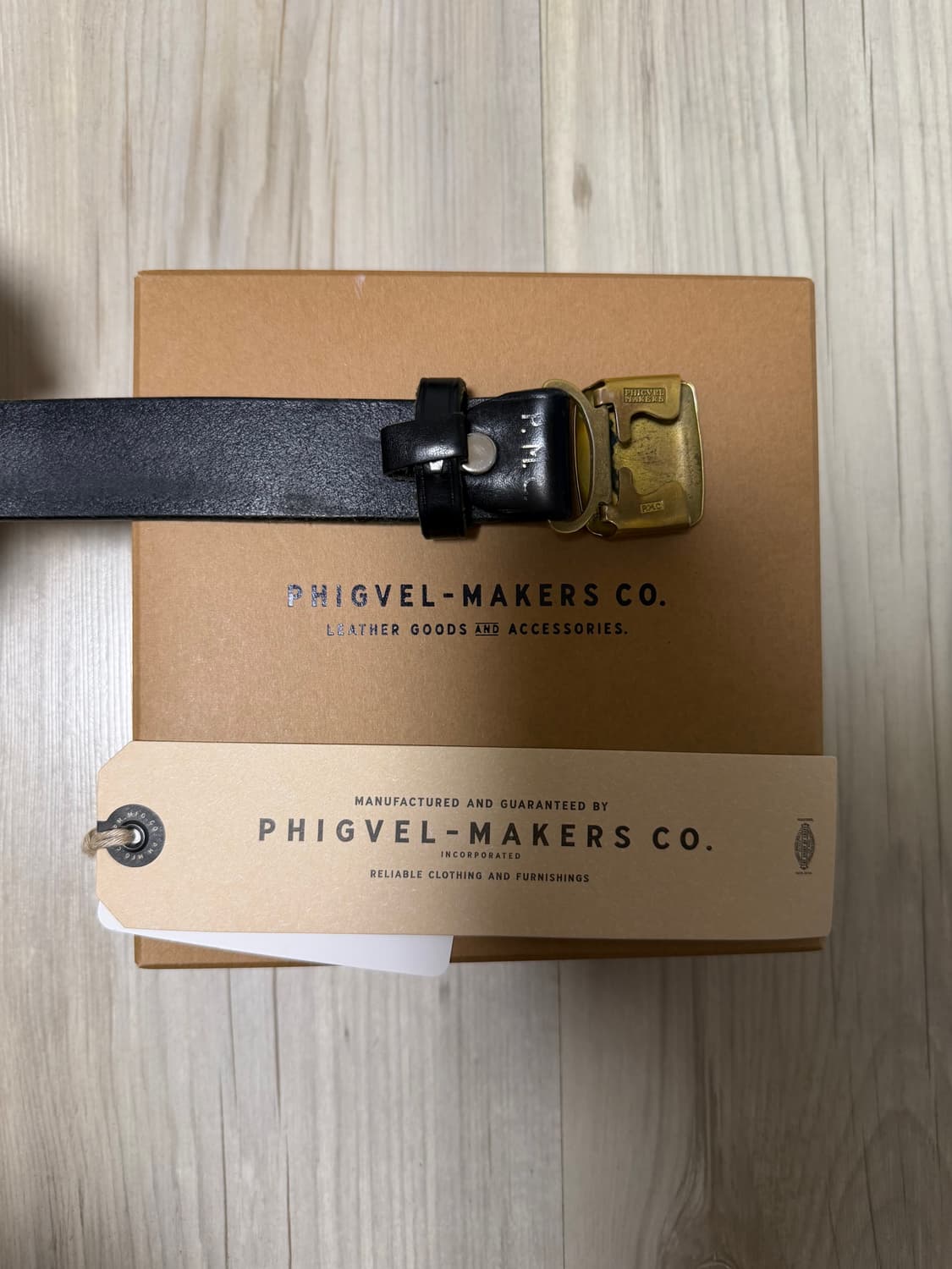 피그벨 히콕 벨트 블랙 브레스 1사이즈 phigvel 상품이미지2