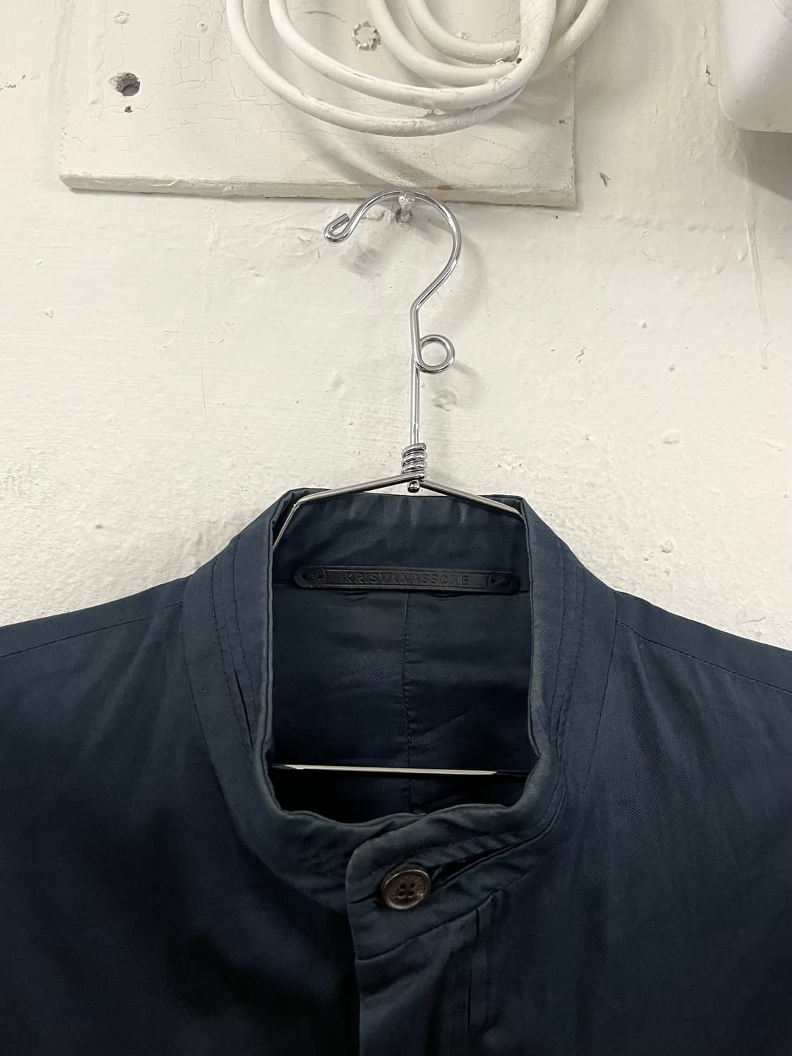 크리스 반 아쉐 2007 멀티 지퍼 코튼 블루종 자켓 상품이미지3