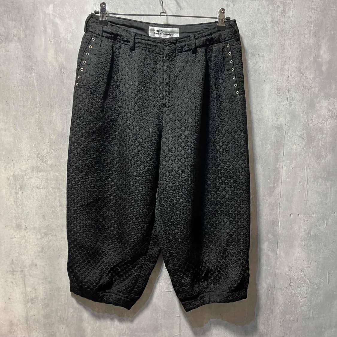 noir kei ninomiya 느와케이니노미야 자카드팬츠 상품이미지1