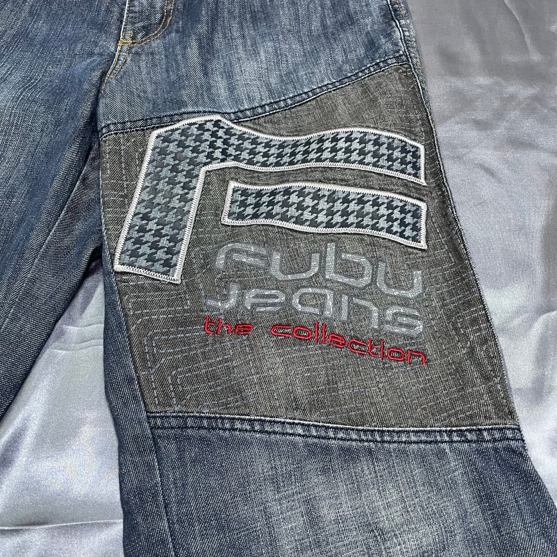 푸부 진 컬렉션 패치 디테일 팬츠 상품이미지6