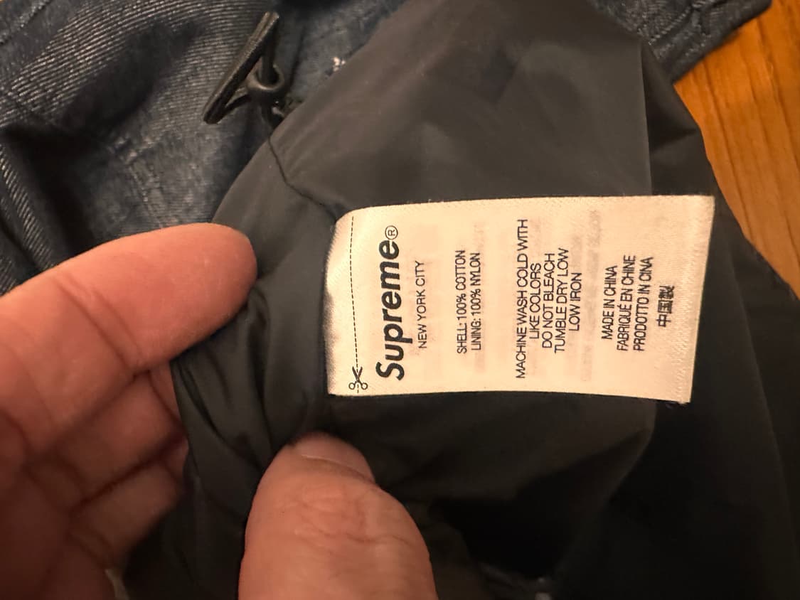 슈프림 준야와타나베 데님 고어텍스 자켓 상품이미지4