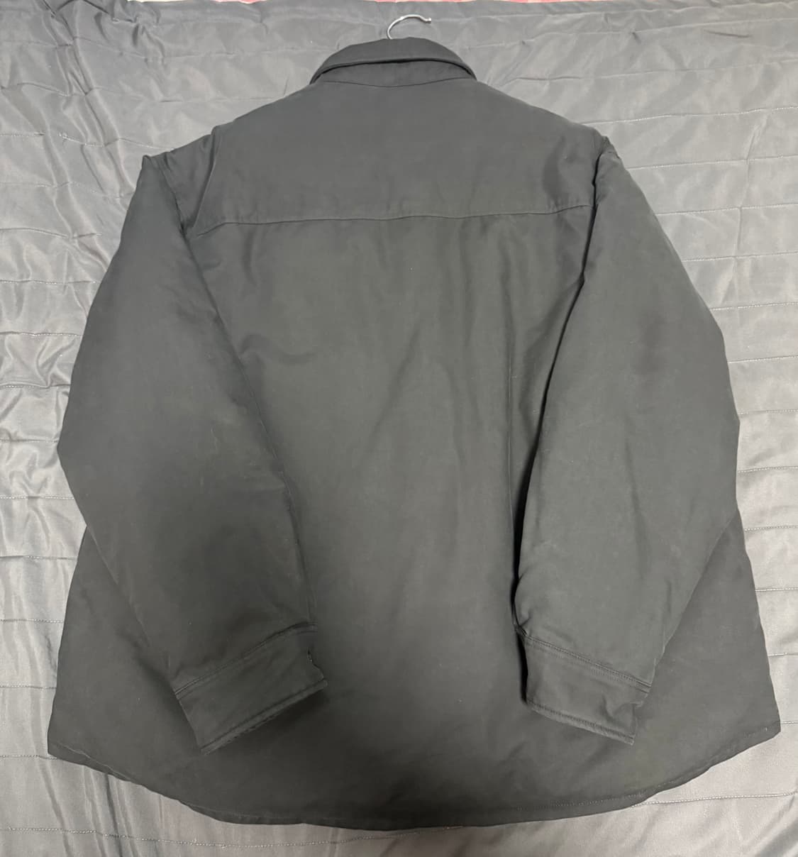 stu 패딩셔츠 블랙 M사이즈 팝니다 상품이미지2