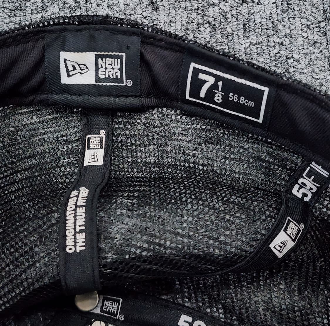 뉴에라 롯데 자이언츠 매쉬 볼캡 트러커캡 모자 56.8 상품이미지7