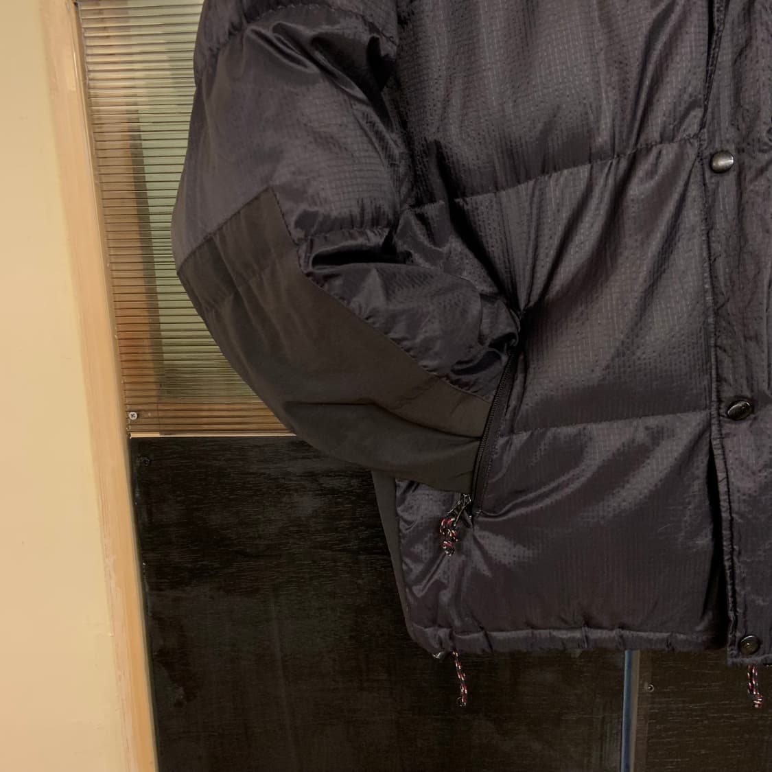 일본 빈티지 블록파카 패딩 상품이미지2