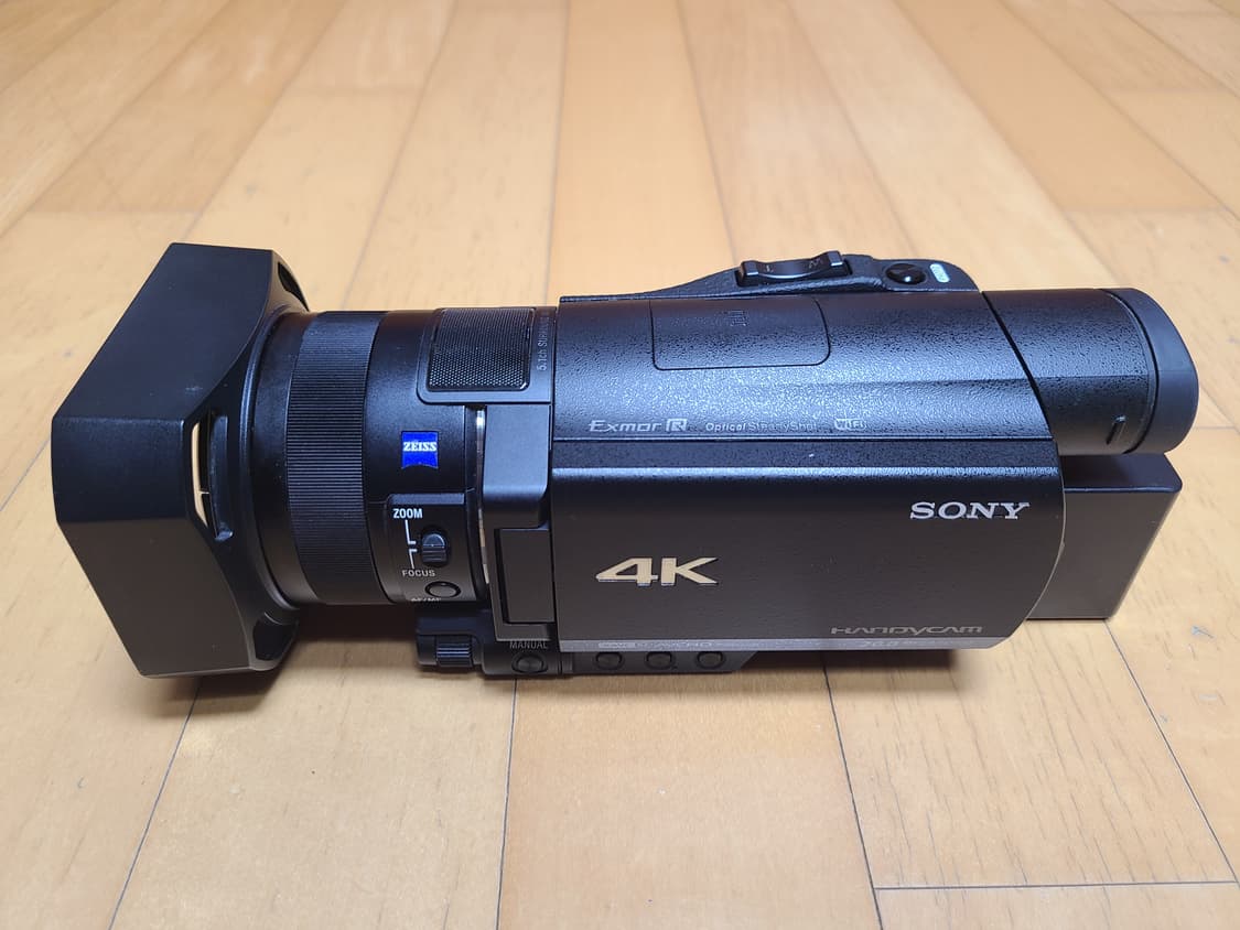 소니 FDR-AX100 4K 캠코더 배터리 2개 포함 상품이미지7