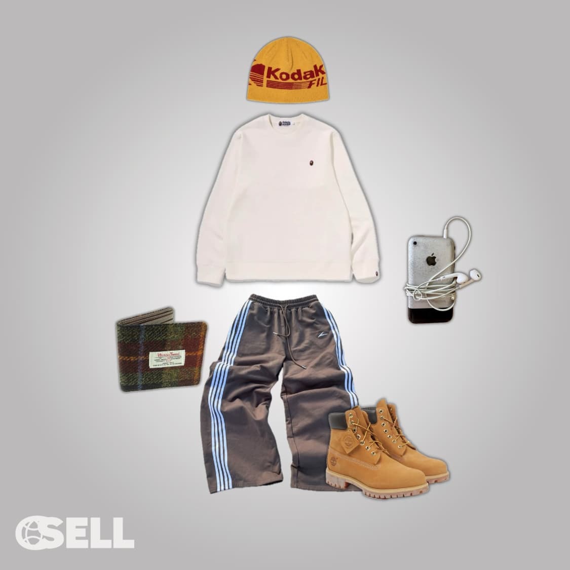 베이프 크루넥 롱슬리브 상품이미지2