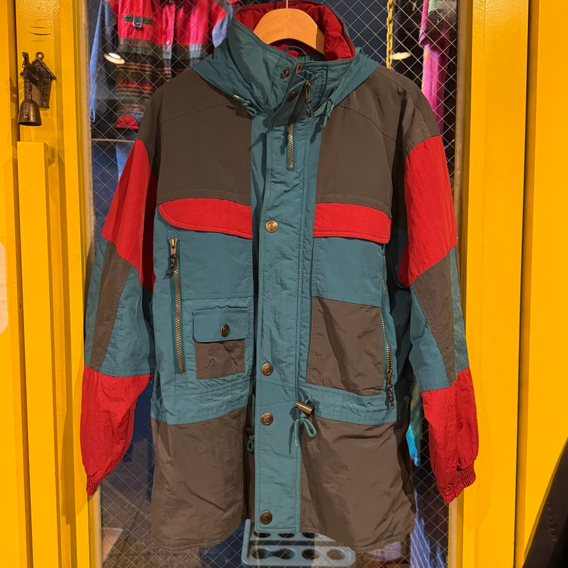 lamboley 빈티지 포켓 스트링 바람막이 점퍼 상품이미지5