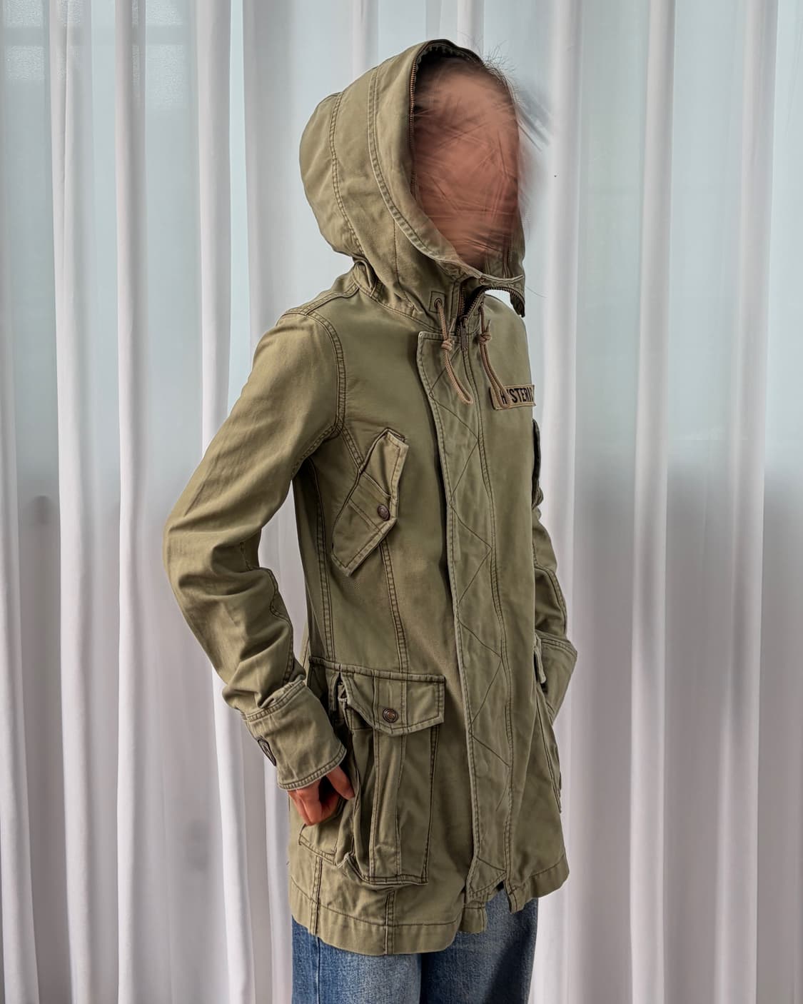 [S]히스테릭 글래머 밀리터리 피쉬테일 파카 상품이미지3