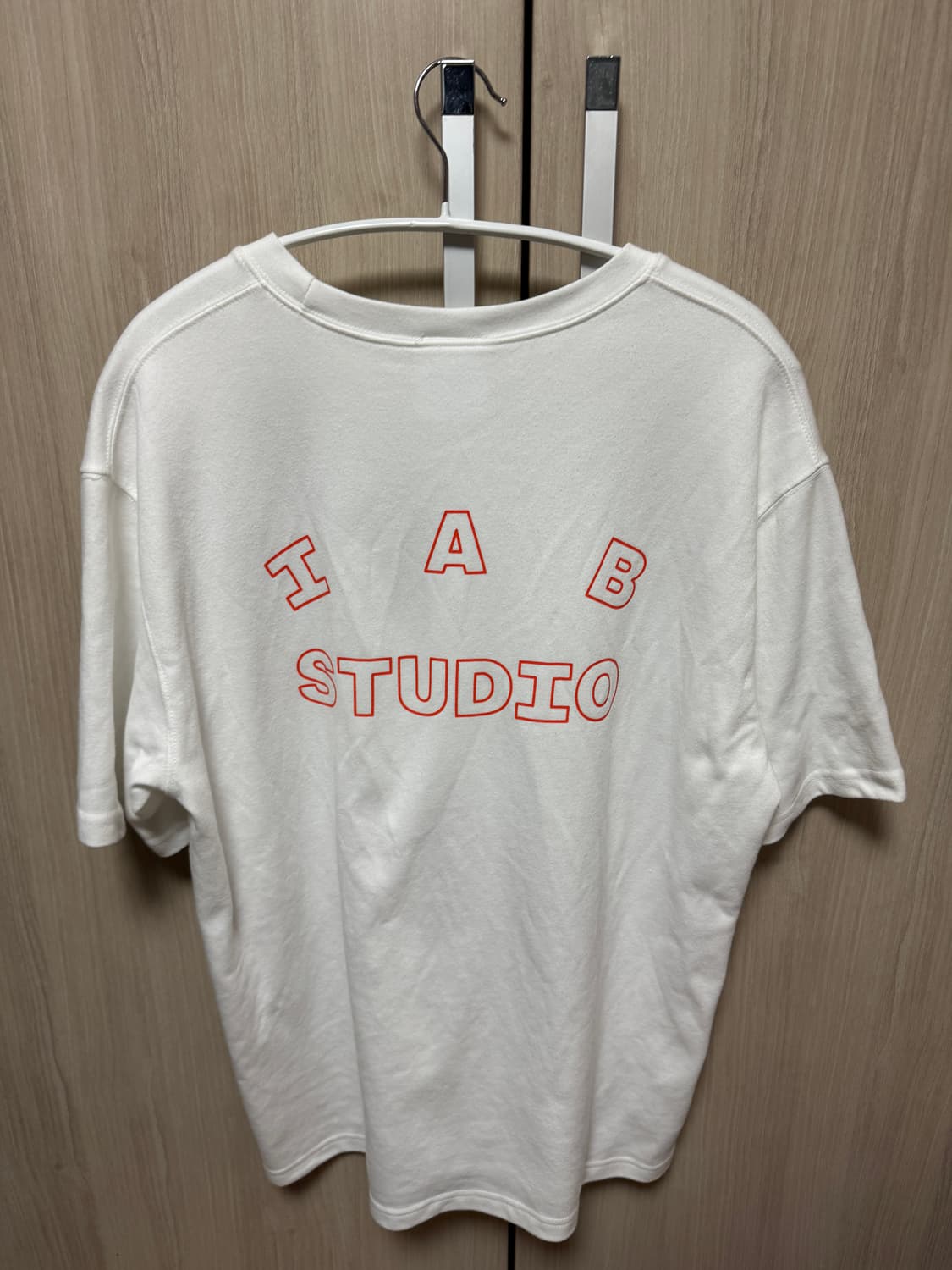 아이앱 스튜디오 티셔츠 화이트 XL 상품이미지2