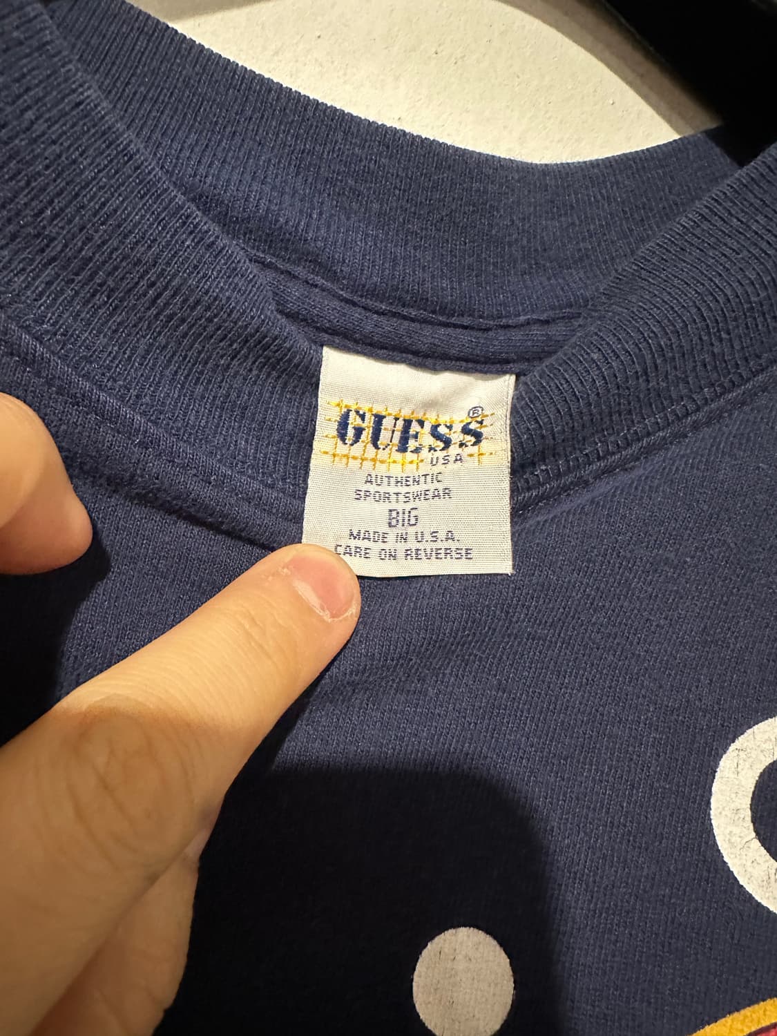 빈티지 90s 게스 롱슬리브 상품이미지3