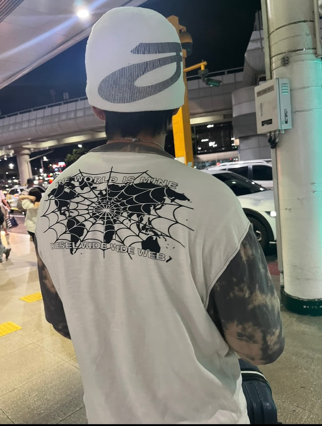 diesel t-wesher tie die t shirt 상품이미지1