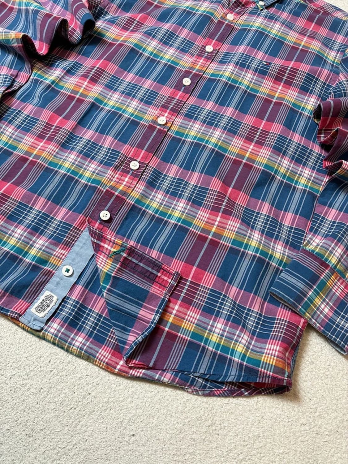 타미힐피거 00's Y2K 체크 셔츠 PN8063 상품이미지4