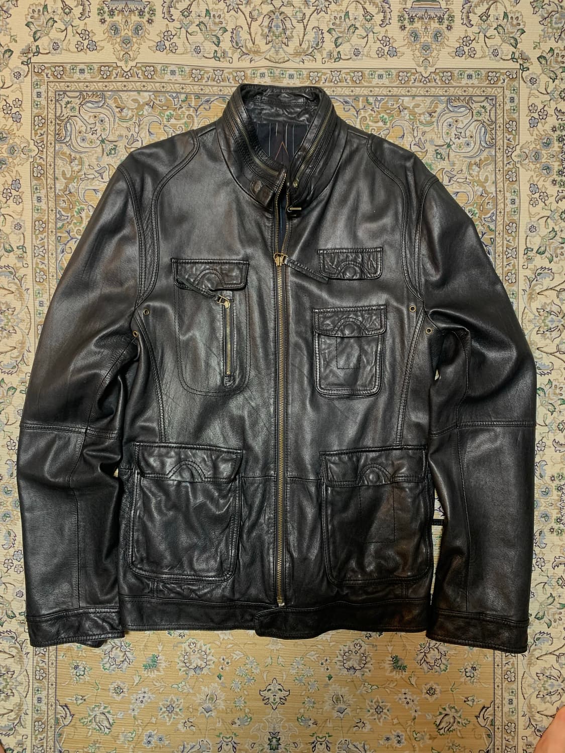 양가죽 멀티포켓 자켓 상품이미지1