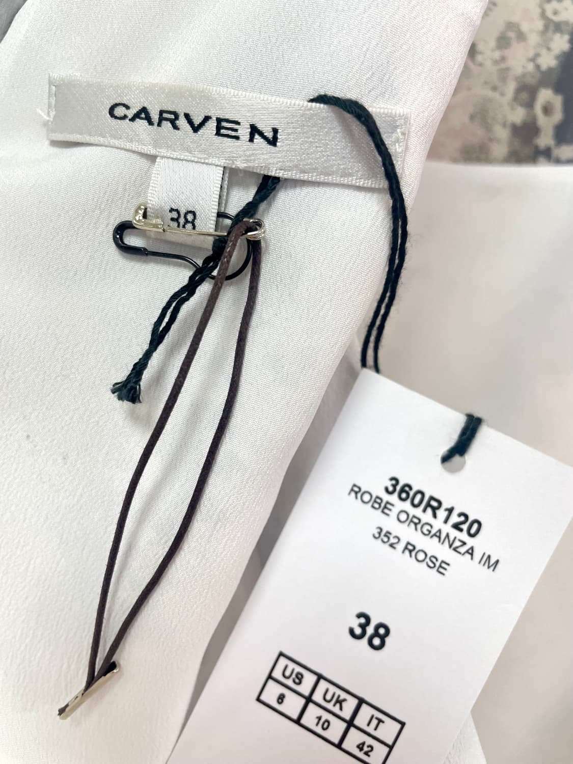 carven 까르뱅 시스루 미니 원피스 38 상품이미지10