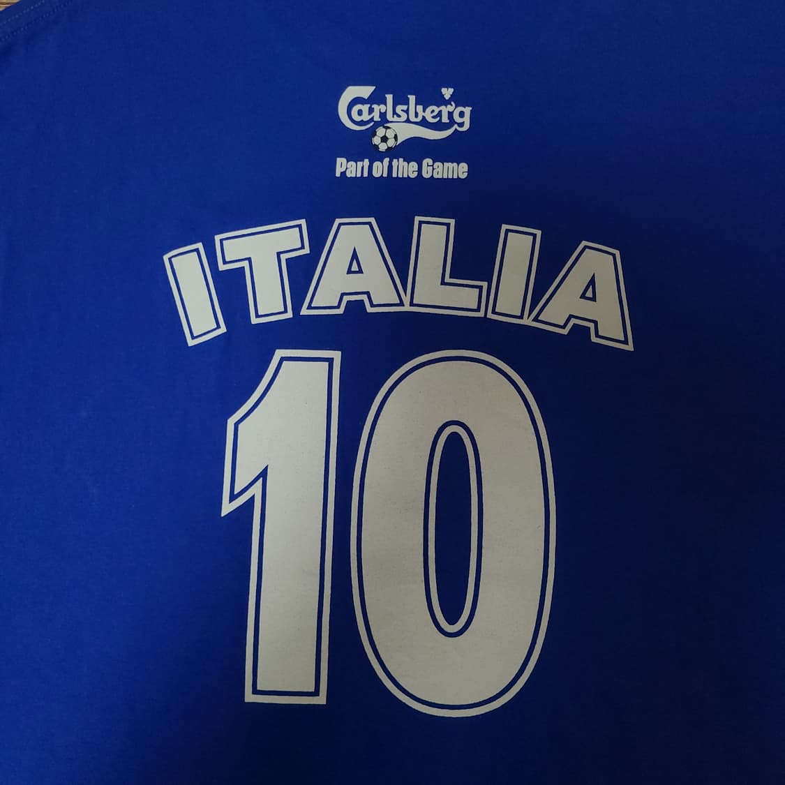 00s 이탈리아 토티 06년 독일 월드컵 칼스버그 빈티지 티셔츠 유니폼 상품이미지6
