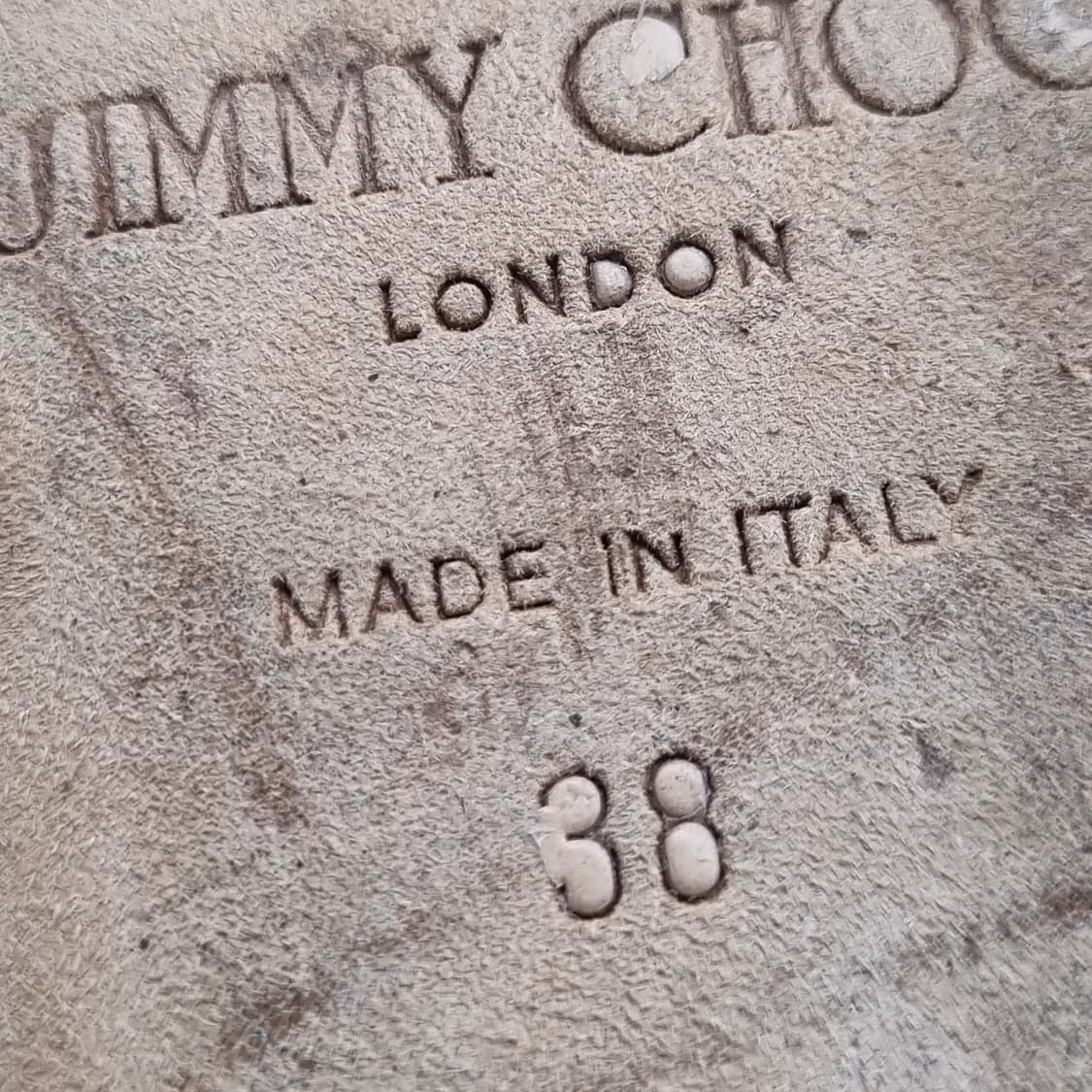 H 지미추 골드 토오픈 플랫슈즈 38 240 상품이미지6