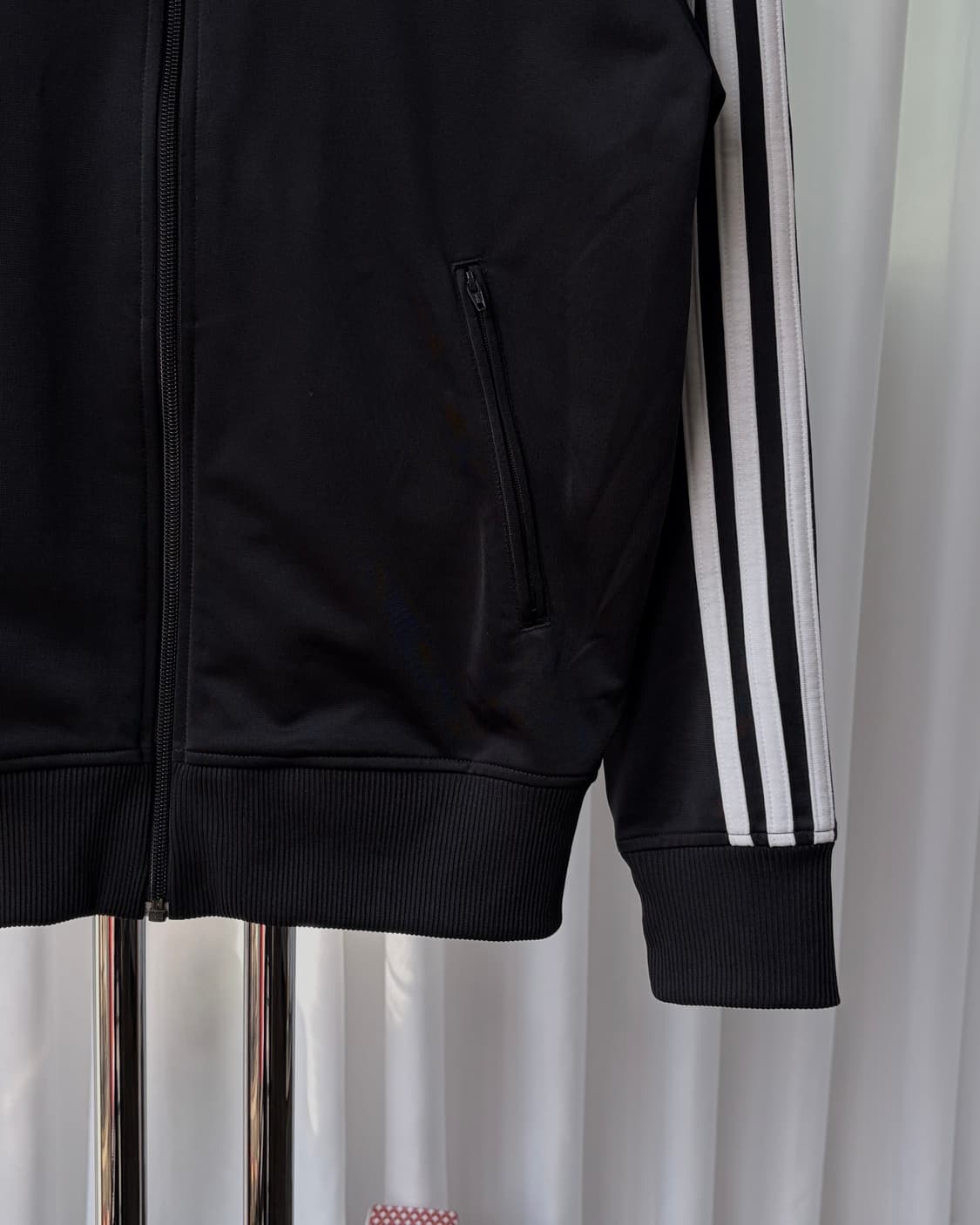 [S-M]아디다스 구형 파이어버드 블랙 트랙탑 져지 상품이미지5