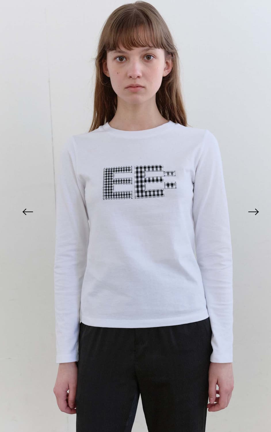 엔조블루스 픽셀 로고 Lst (White) 상품이미지3