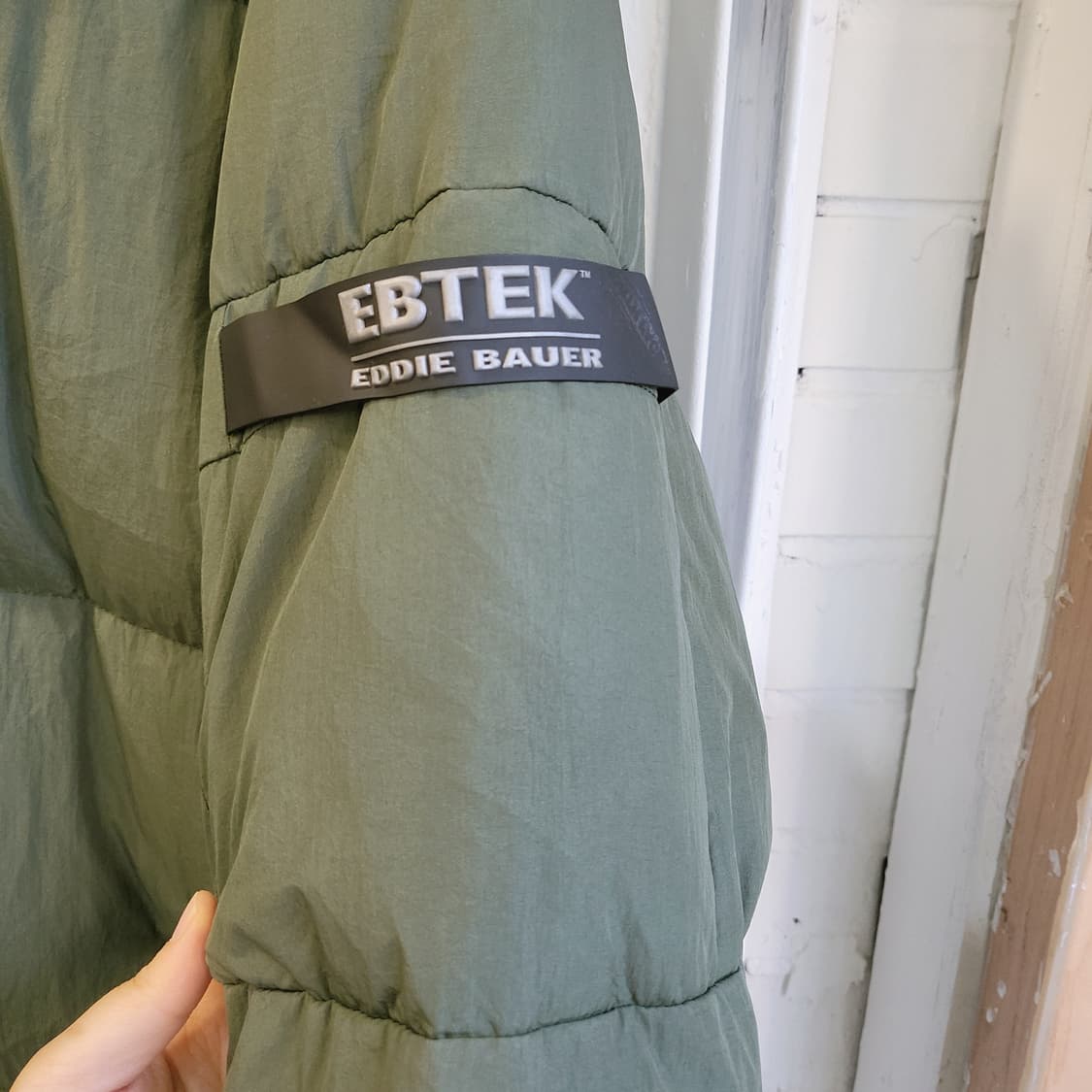 에디바우어 EBTEK 덕다운 패딩 남성 M 상품이미지5