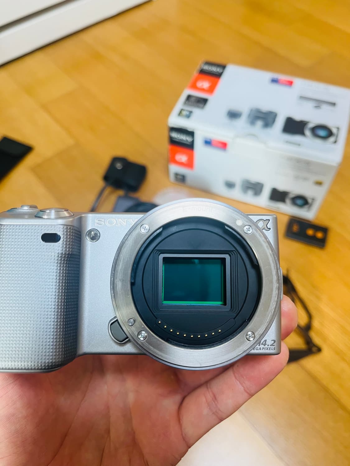 [A급]소니nex-5 박스세트 오레오렌즈 포함 상품이미지2