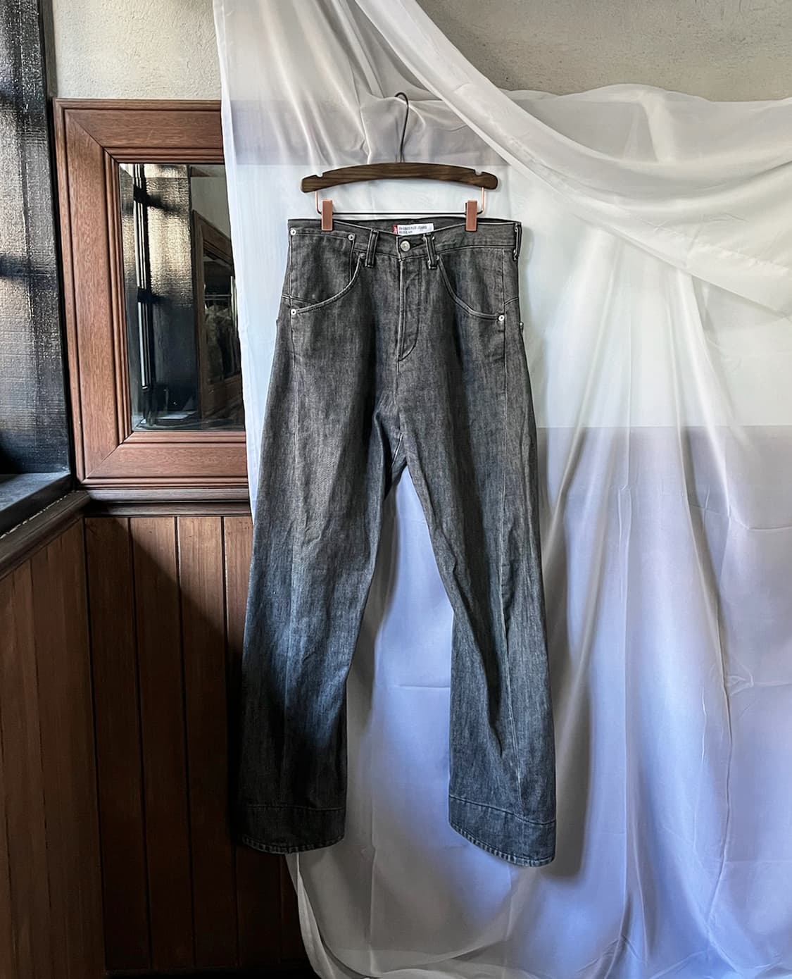 LEVI'S engineered regular black jeans 상품이미지7