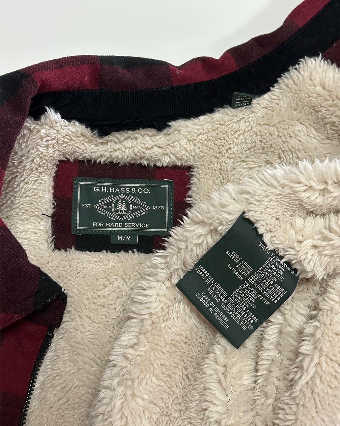 지에이치바스 쉐르파 셔츠 자켓(새상품) 상품이미지4