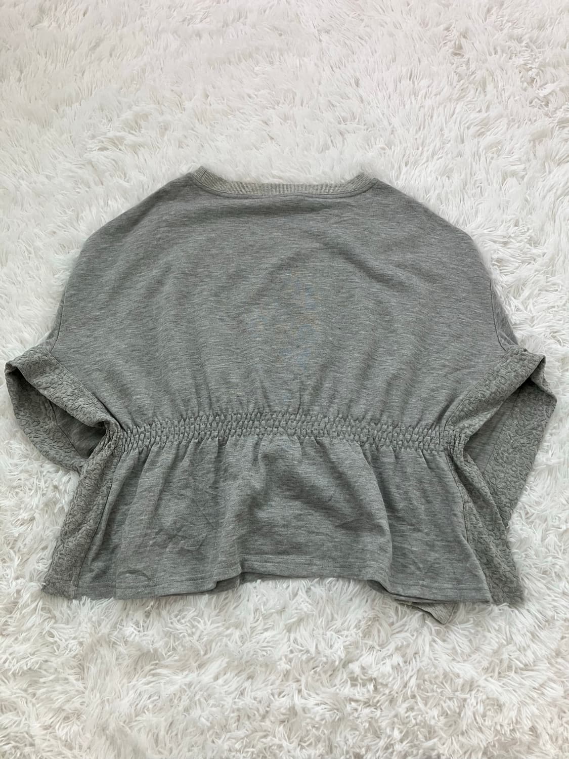 빈티지 그레이 셔링 긴팔티 y2k 스트릿 갸루 펑키 일본빈티지582 상품이미지2