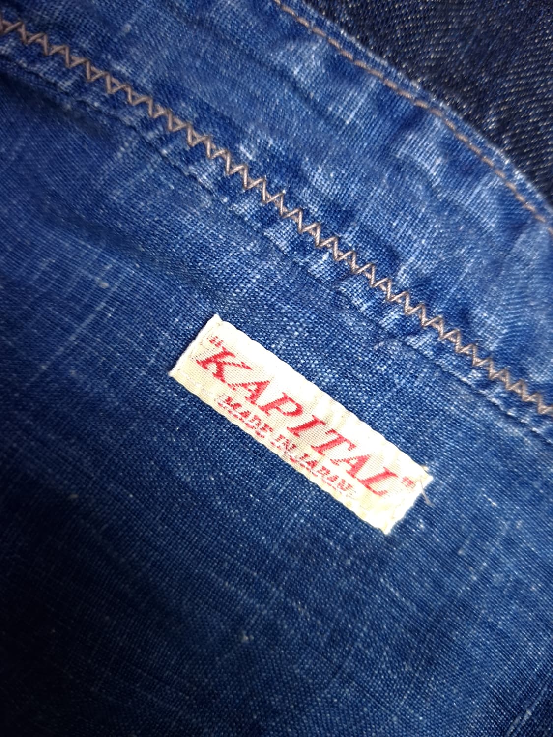 새제품 오리지날 캐피탈 카트만두 데남 셔츠 상품이미지2