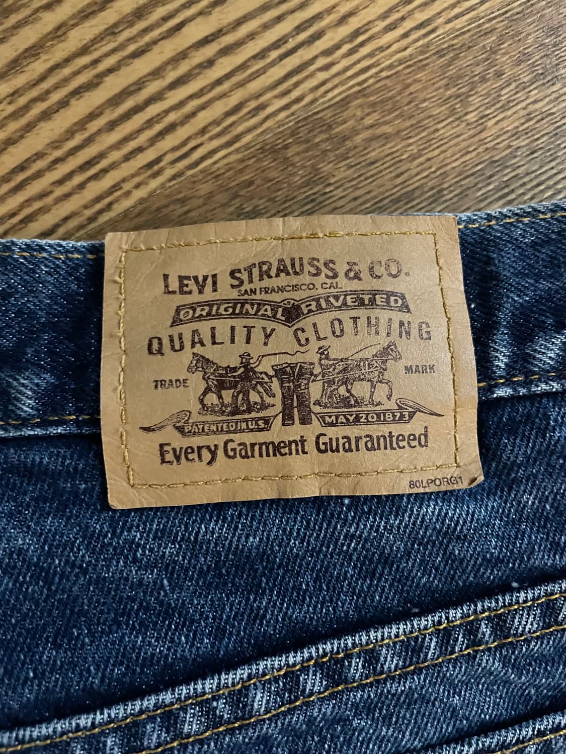 리바이스 오렌지탭 데님 상품이미지8