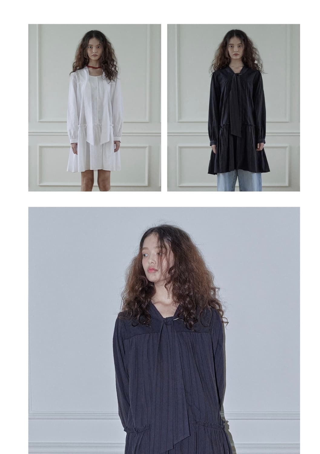 호쿠스포쿠스 innocent tie dress 상품이미지2