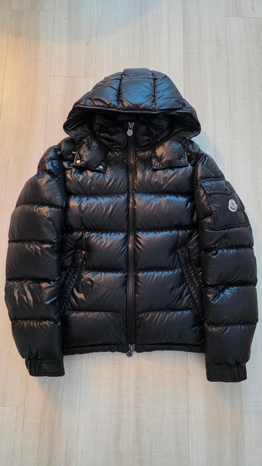 [2,새상품급]24fw 몽클레어 마야패딩 블랙 상품이미지1