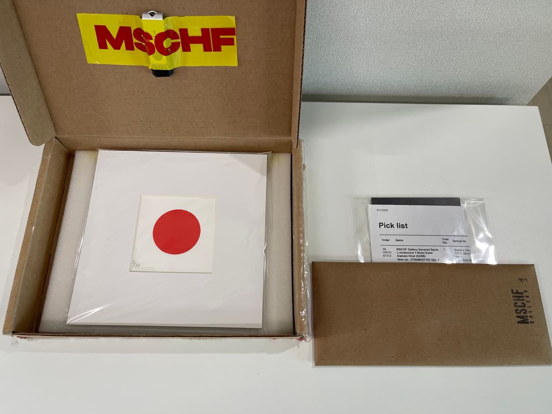 데미언 허스트 미스치프 Severed Spots 88 에디션 판화 상품이미지4