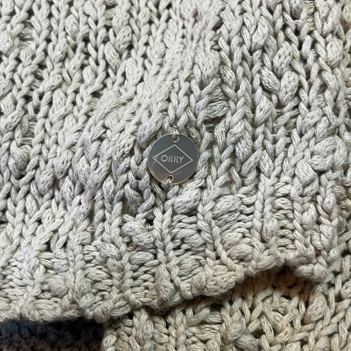 오일릴리 팝오버 니트 가디건 상품이미지3