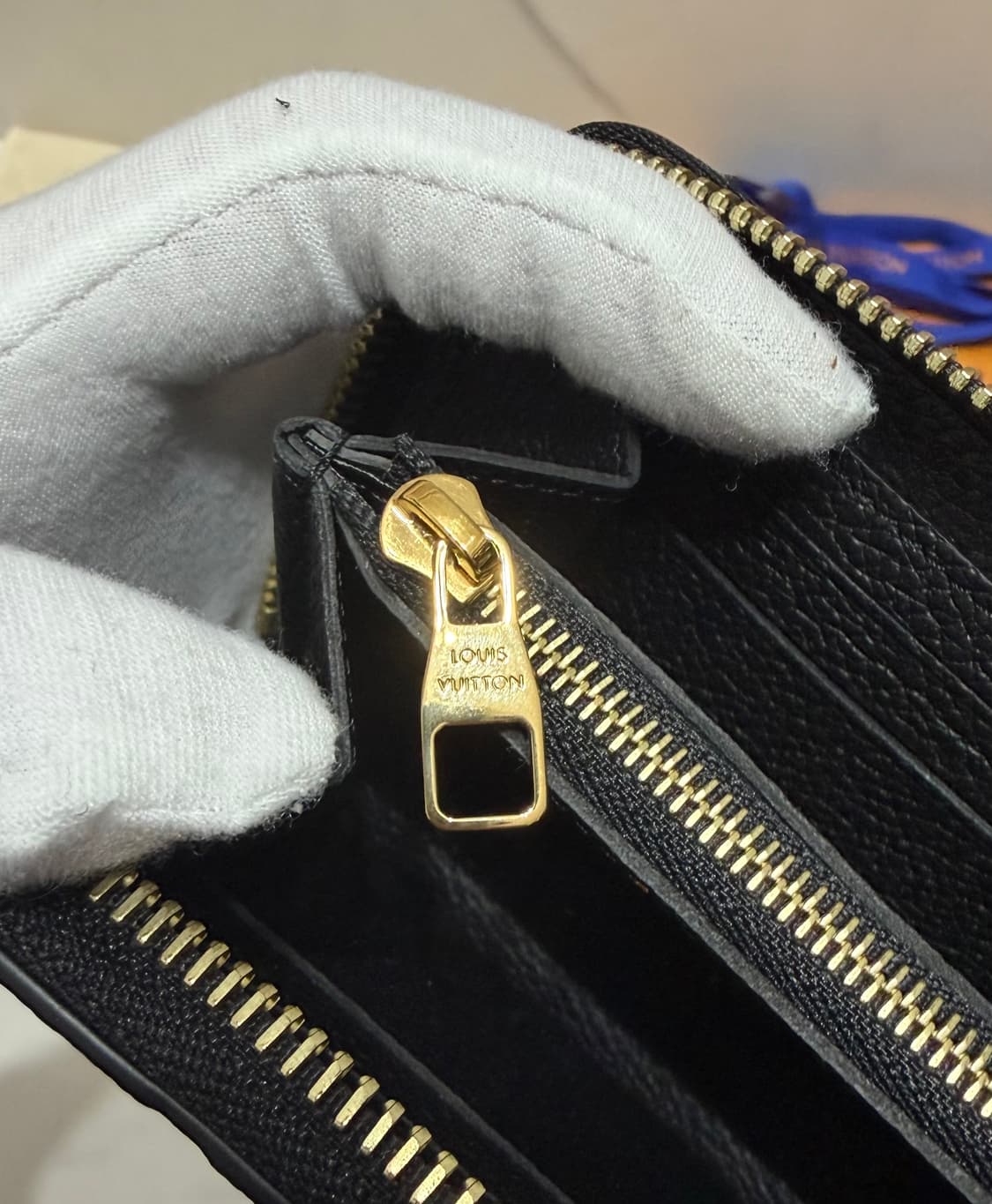 [정품] S급 루이비통 앙프렝뜨 장지갑 백화점 풀구성 상품이미지7