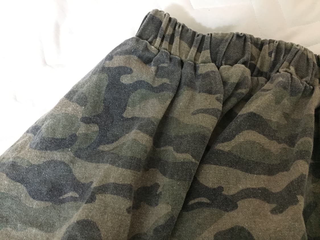 일본빈티지 카모캉캉스커트 케토하우스 y2k 니혼진 모리  상품이미지4