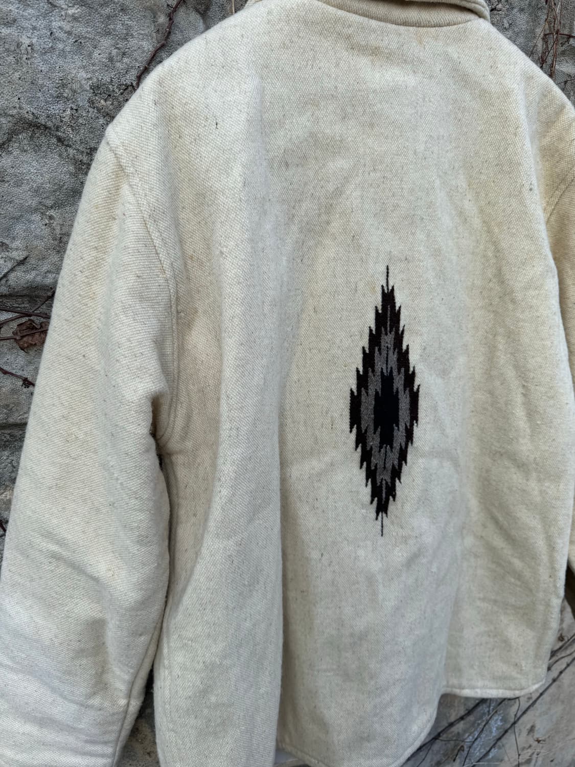 80s 푸에블로 아즈테카 몰리나 오르테가 치마요 네이티브 나바호 자켓 상품이미지6