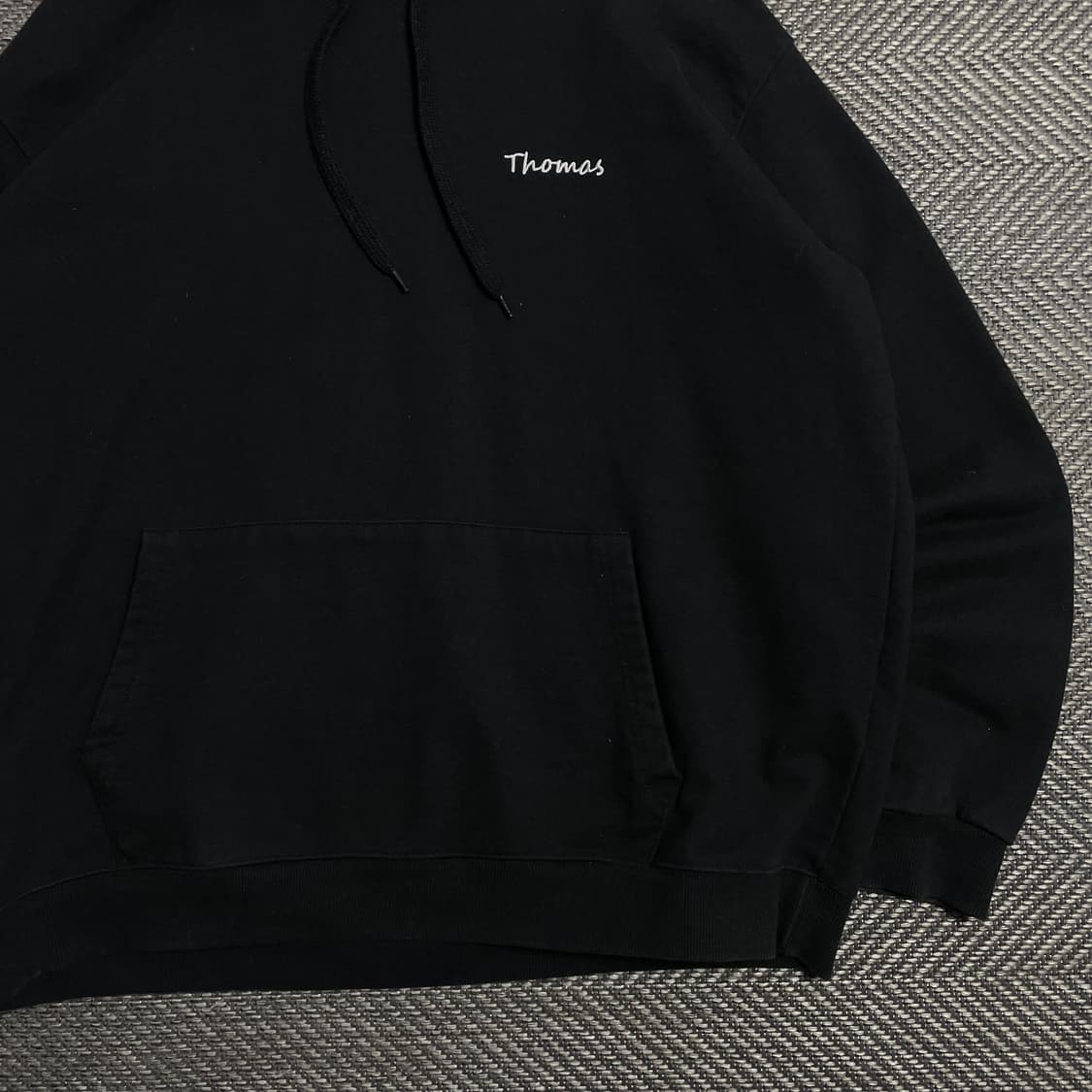 꼼파뇨 광복절 백 프린팅 빅로고 박시핏 후드 티셔츠y 5322 상품이미지4