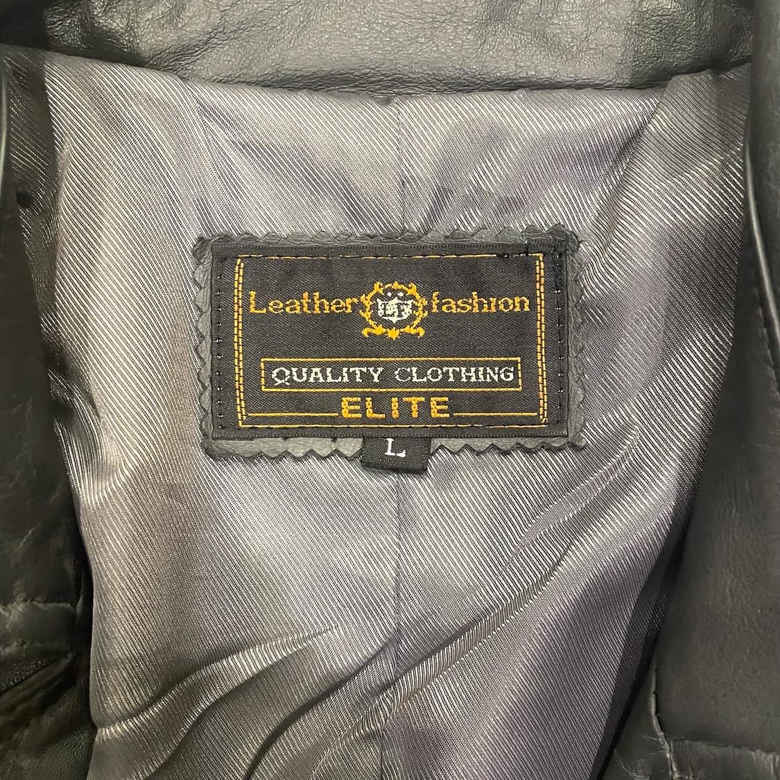 챠콜 트렌치 가죽코트(Ｌ) 상품이미지7