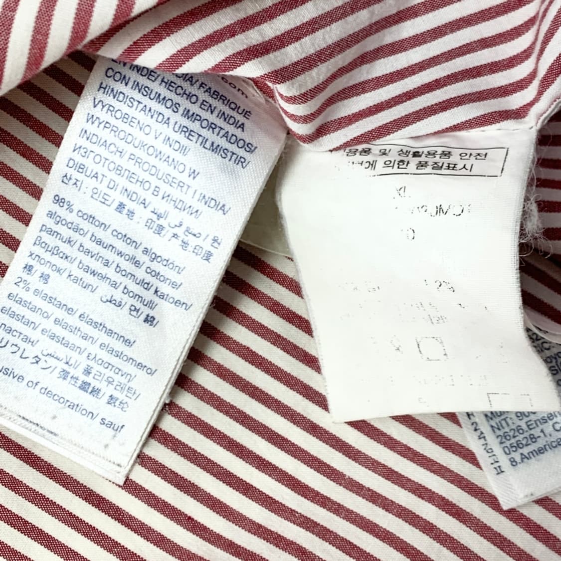 [XL/정품] 타미힐피거 스트라이프 커스텀핏 셔츠 상품이미지6