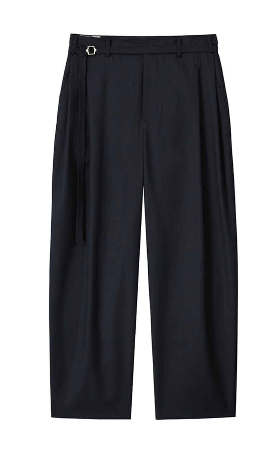 아트이프액츠 벨티드 울사이드 투턱 팬츠 남성 XL 상품이미지2