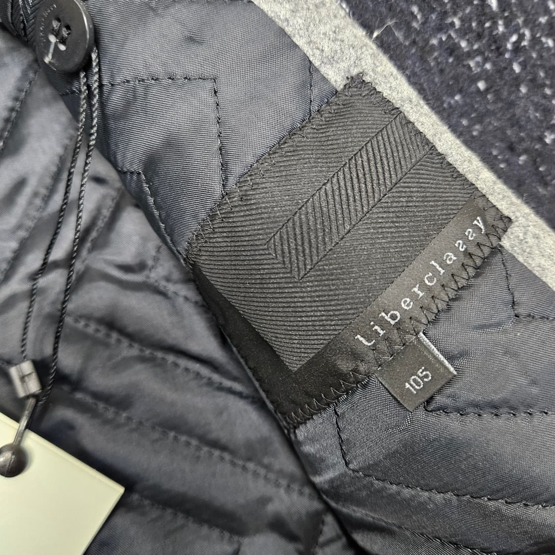 미착용 리버클래시 트위드 롱 코트 남자100 상품이미지8