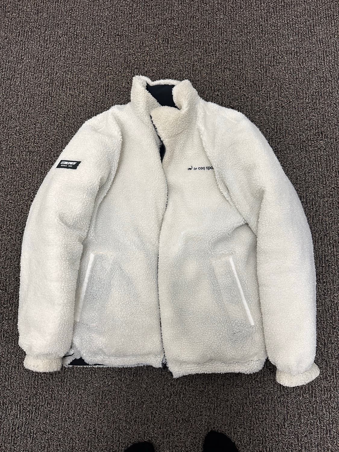 르꼬끄 덕다운 양면 패딩 블랙 95(M) 상품이미지6